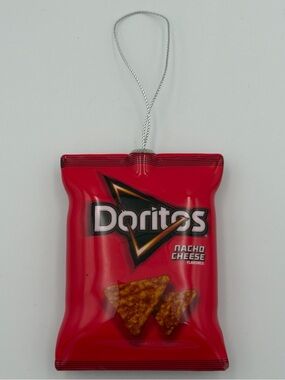 Ruz Licensed Doritos Nacho Cheese Hanging Christmas Ornament Preowned